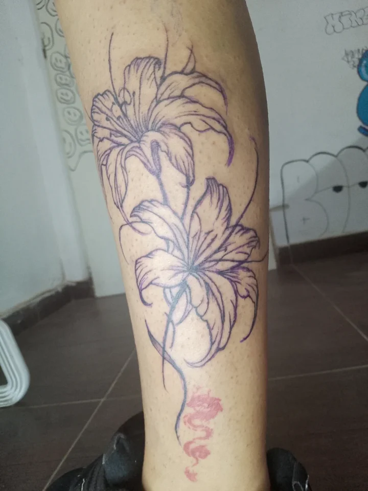 #tattoo #tatuajeflores#inkart…