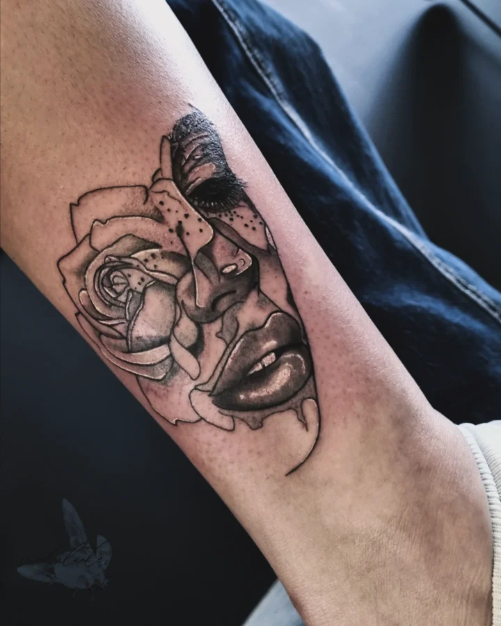 P A N Ə Ł Ē  R Ø Ż Ē

Made in @8thsintattoo 

#tattoo #graphictattoos #ink #aest…