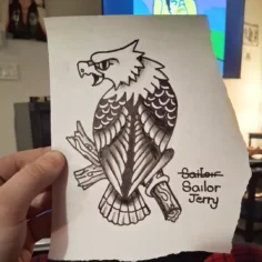 Forgot how to spell sailor
.
.
.
.
#tattooflash #tattoolife #tattoo #gay…