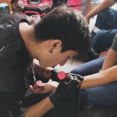 Lotus flower by @tattoomeny 
Gracias por la confianza y sigamos dandole pa adela…