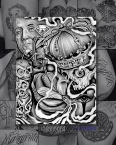 Custom 6.5in x 8.4in stickers now available
•Featuring original artwork by @erni…