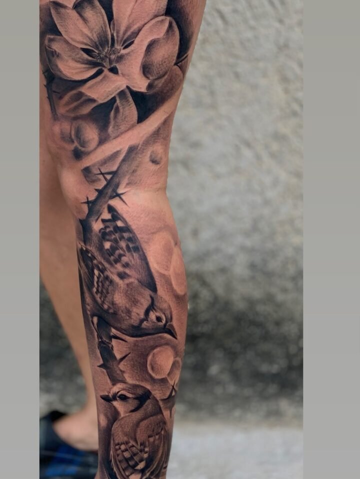 El canto que se queda en la piel. Ruiseñores y una flor, la melodía eterna.  #Ta…