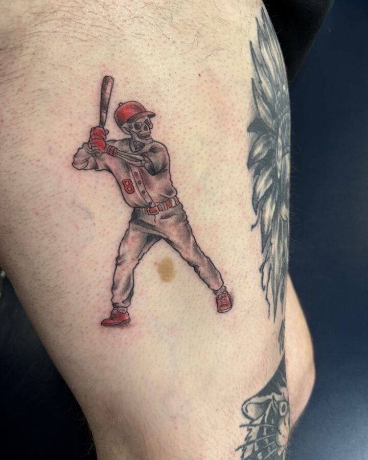 #tattoo #tattooartist #skeleton #sports #maineartist…