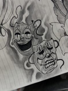 twoface

#tattoo #絵の練習記録 #彫師になる為に #アドバイスください…