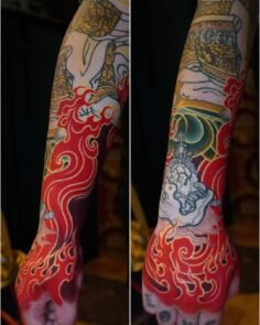 ngày mới rực lửa nha ae 
#tattoo…