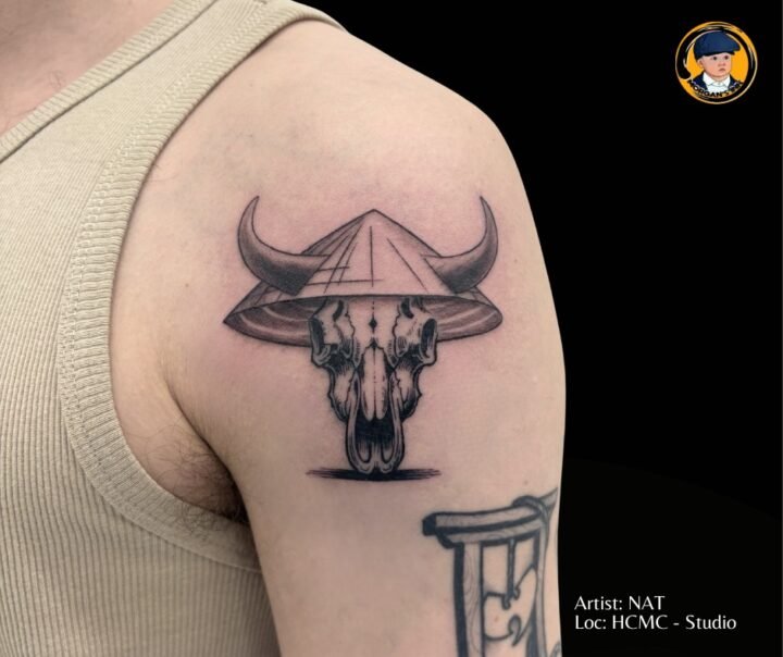 “An old symbol reimagined — strength, identity, and quiet presence.” 
Done by NA…