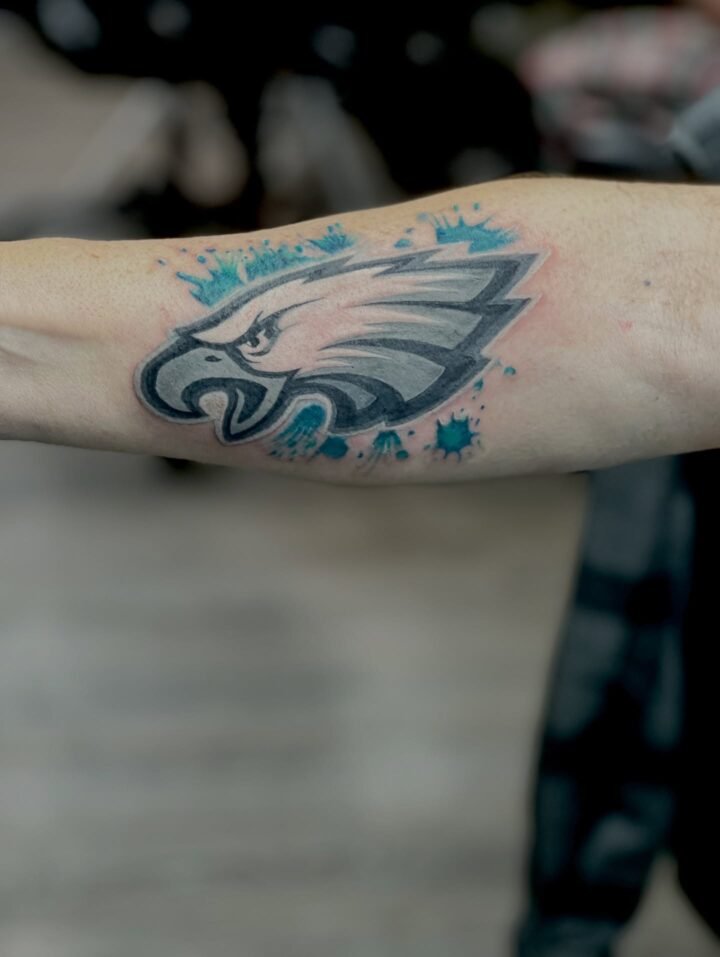#philadelphia #philly #philadelphiaeagles #eagles #tattoo…