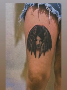 Seraphin  #tattoo #tattooed #art #artist #blackwork…