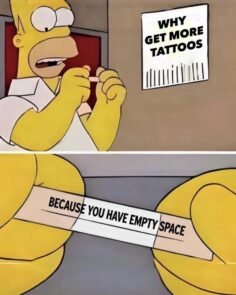 I needed a… reason?
@worldwide_tattoo_collector 

#relentlessbetrayal #tattoomem…