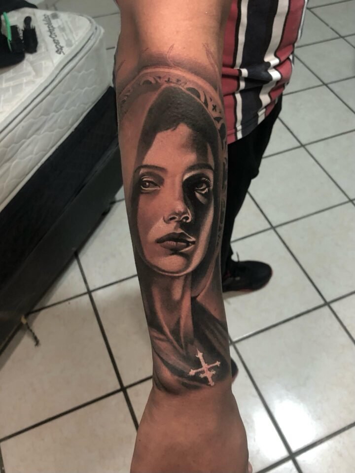 #tattoovirgen #tattoo #tattoos #virgen #virgentattoo…
