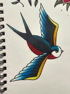 Practicing some more American Traditional #tattoo #amricantraditional #tattooart…