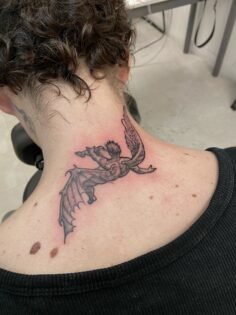 3 rue niépce , 75014 Paris athenatattoo75@gmail.com #tattoo #angel #man #girl #p…