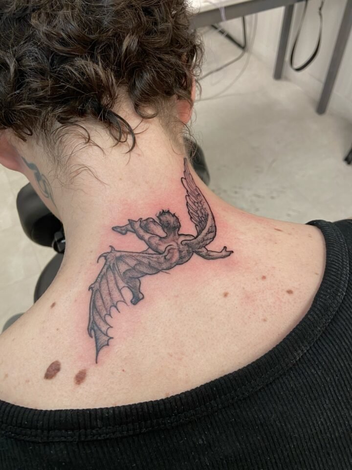 3 rue niépce , 75014 Paris athenatattoo75@gmail.com #tattoo #angel #man #girl #p…