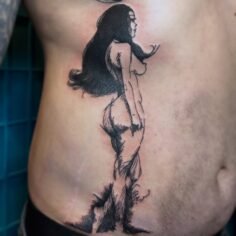 My whole life, I’ve loved all Frank Frazettas fantasy art. The women were always…