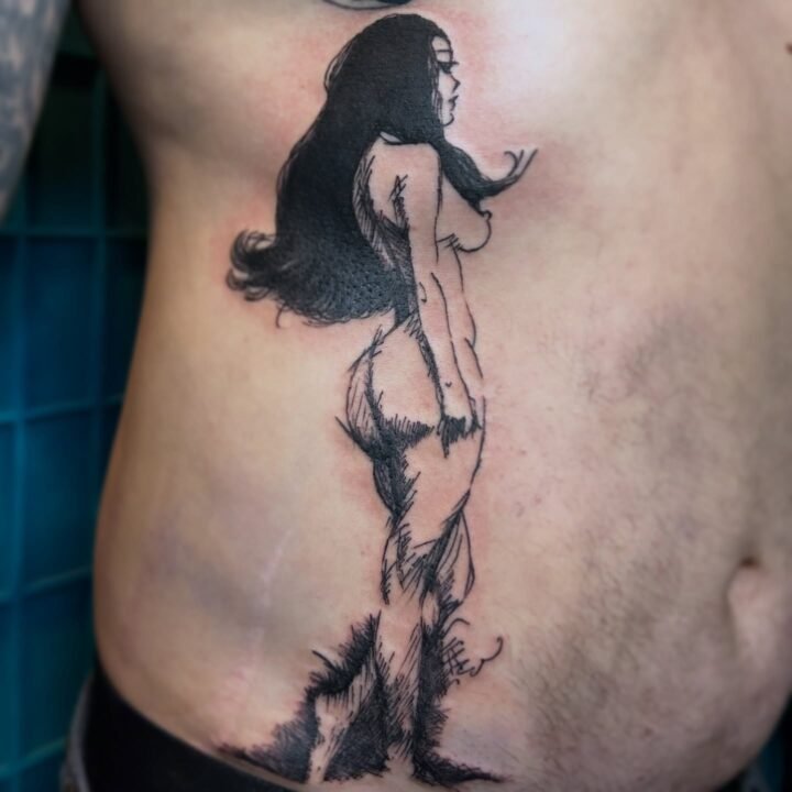 My whole life, I’ve loved all Frank Frazettas fantasy art. The women were always…