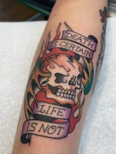 skull wing tattoo by @beatink_kouta 
Design by Ed Hardy 

ご予約・お問い合わせは
• LINE
• D…